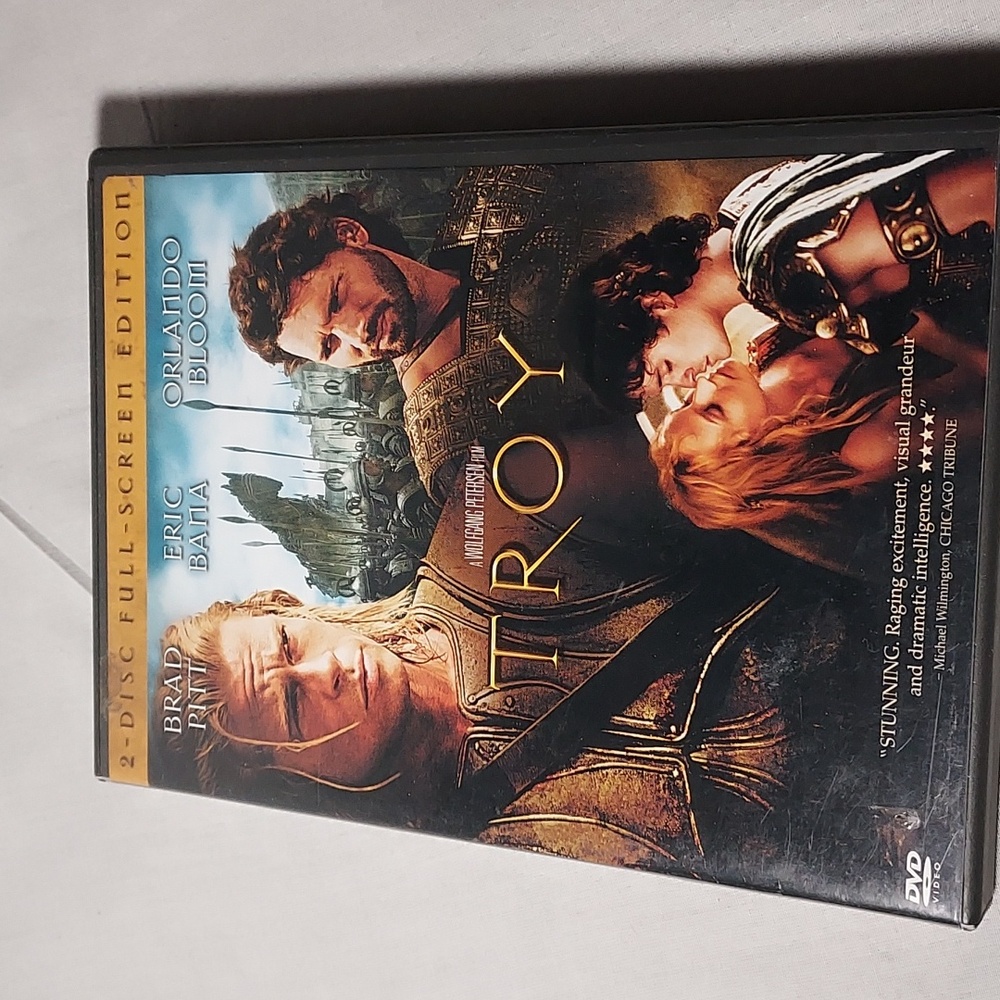 TROY DVD Brad Pitt Orlando Bloom